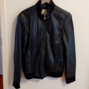Zara Man Authentic Medium Leather Jacket
